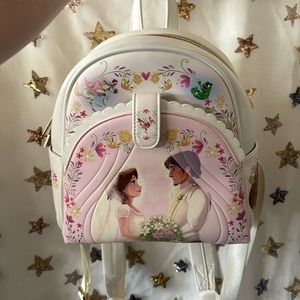 Danielle Nicole Disney Tangled Ever After Royal Wedding Mini Backpack